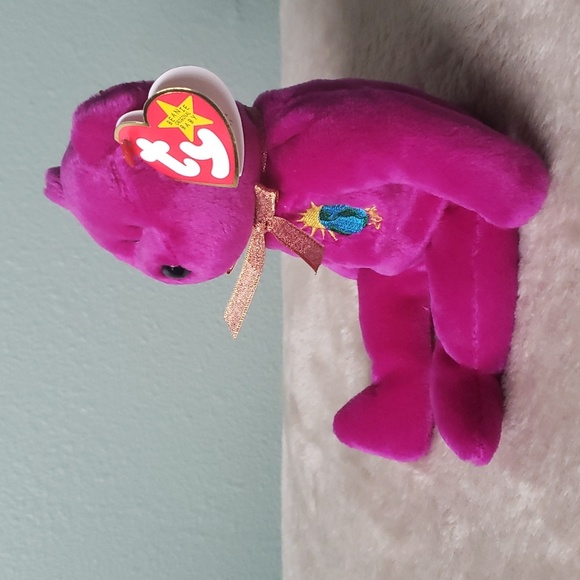 Millennium 🐻 Ty Beanie Baby Bear 🐻Plush Gift Kids Toy Rare Collectible, NWT - Picture 8 of 12
